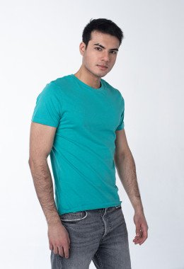 Бирюзовая мужская футболка Бирюзовая мужская футболка