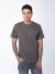Серая мужская футболка оптом